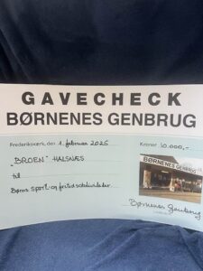 Gavecheck Børnenes Genbrug