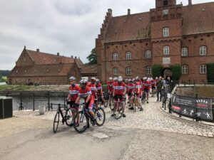 Cykelhold ved Gisselfeld Kloster