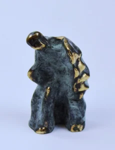 Vestjyden miniskulptur