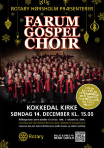Julegospelkoncert plakat